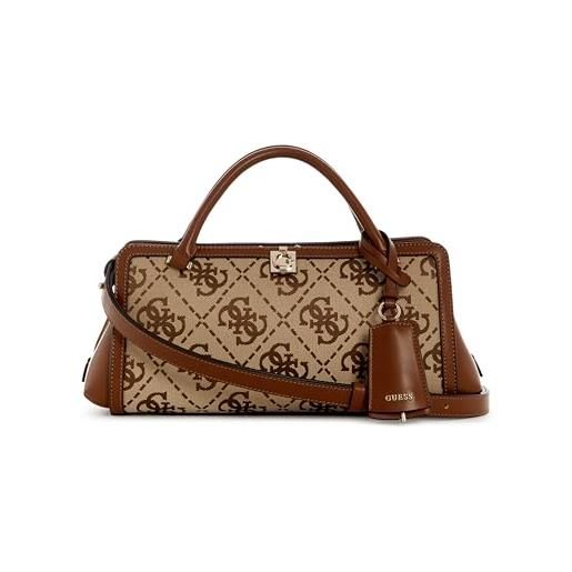 GUESS borsa da donna audrey logo small girlfriend, logo latte, taglia unica