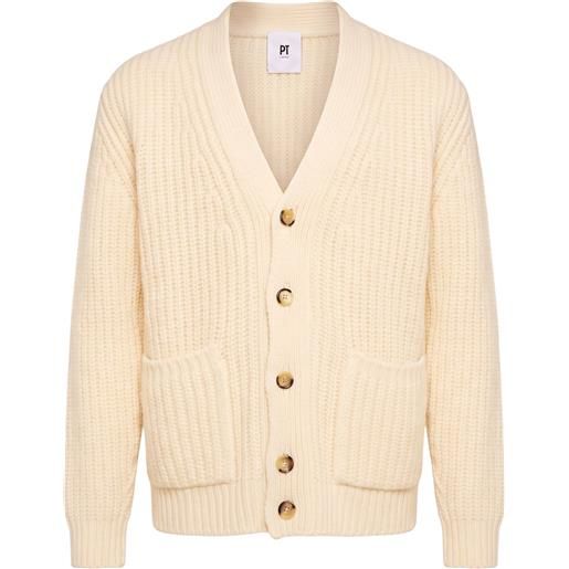 PT Torino - cardigan - bianco
