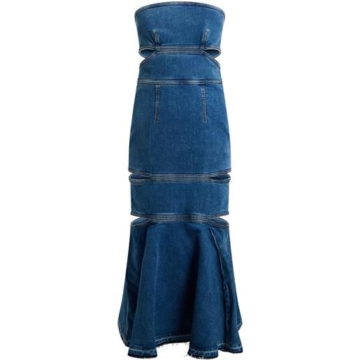 MCQUEEN - vestito estivo - blu