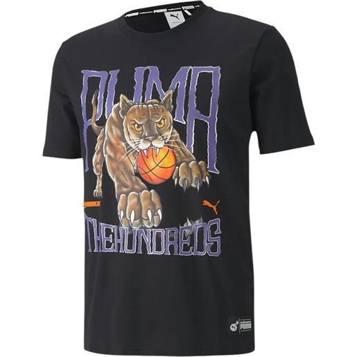 PUMA t-shirt the hundreds - nero