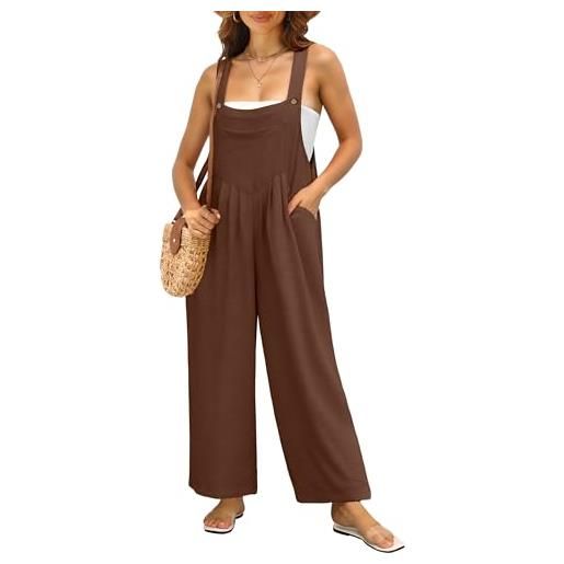 IWOLLENCE salopette da donna per l'estate del regno unito, tuta tutina per gravidanza, maternità, sciolta, casual, da indossare per le vacanze, con tasche laterali, cinghie regolabili