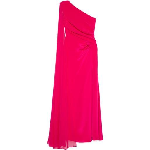 Roland Mouret abito da sera asimmetrico - rosa