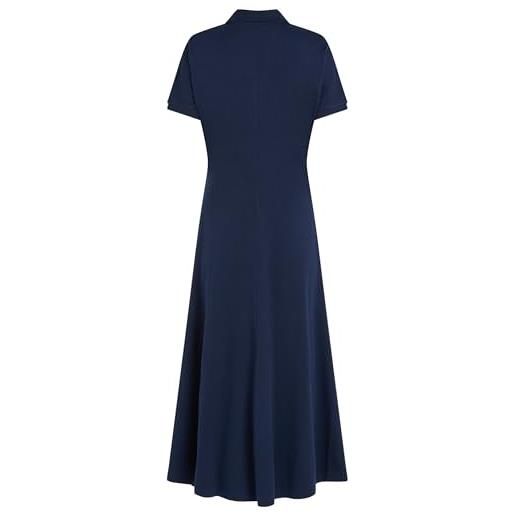 Tommy Hilfiger donna abito a polo lyocell lunghezza midi