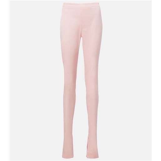 Gucci leggings in faille di misto seta