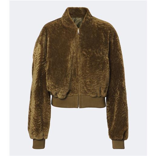 Arma giacca bomber azra in shearling