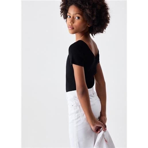 Liu jo top in maglia, nero