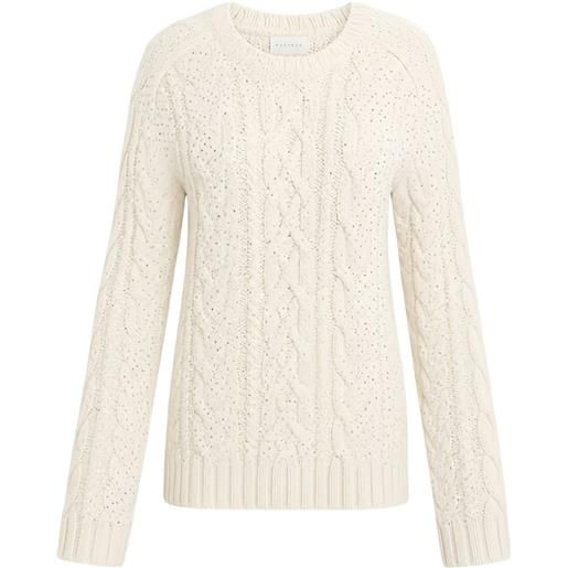 P.A.R.O.S.H. maglione con decorazione - toni neutri