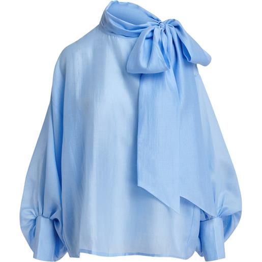 ESSENTIEL ANTWERP karismatic pussy bow tie top