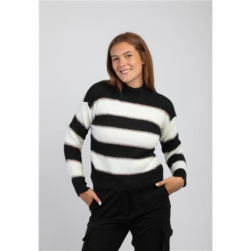 Markup maglia donna bicolore lurex markup mw760124