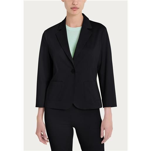 Ragno giacca donna manica tre quarti cotone leggero ragno dn22gr