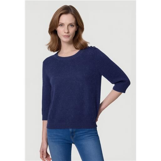 Premode maglia donna cotone lurex manica lunga art. 456100