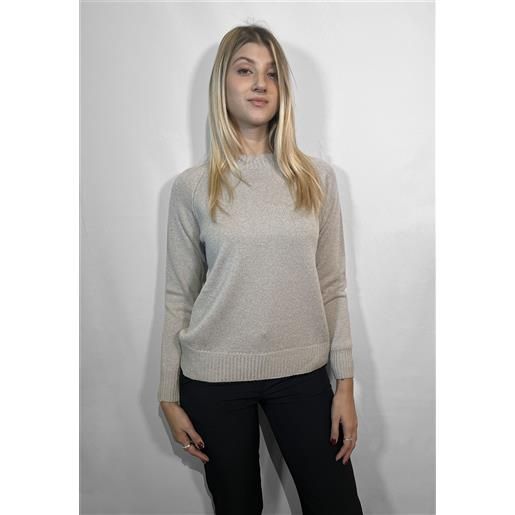 Premode maglia donna manica lunga lana inserti lurex art. 325622