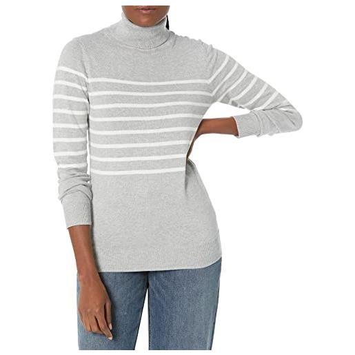 Amazon Essentials dolcevita leggero a maniche lunghe, vestibilità aderente donna