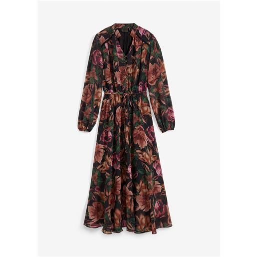 bonprix abito in chiffon-nero