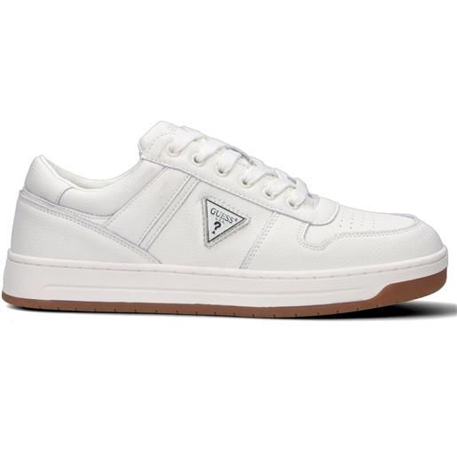 GUESS sneaker uomo bianca in pelle