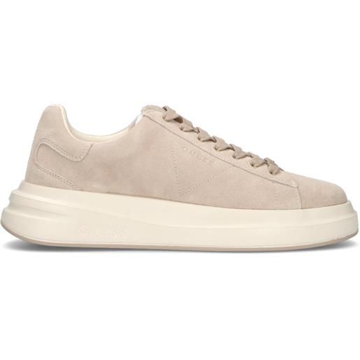 GUESS sneaker uomo beige in suede