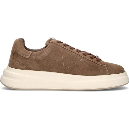 GUESS sneaker uomo marrone in suede