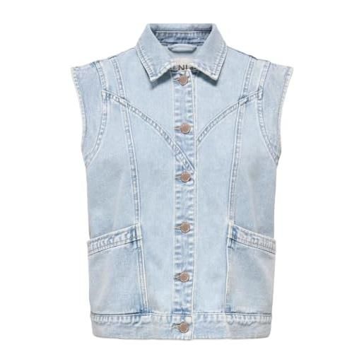 ONLY onlkennedy sl dnm waistcoat bj noos onlkennedy sl dnm waistcoat bj noos donna (pacco da 1)