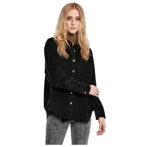Urban Classics damen ladies corduroy oversized shirt