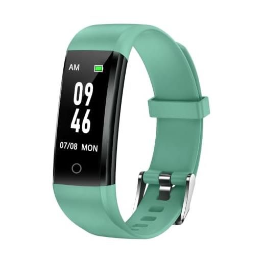 GRV orologio contapassi da polso senza bluetooth senza app semplice | pedometro orologio fitness tracker impermeabile ip68 conta calorie km sonno distanza per donna uomo anziani bambini