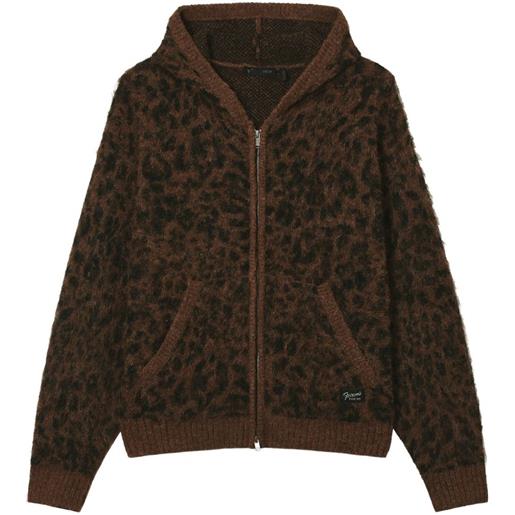 FIVE CM felpa con cappuccio - marrone