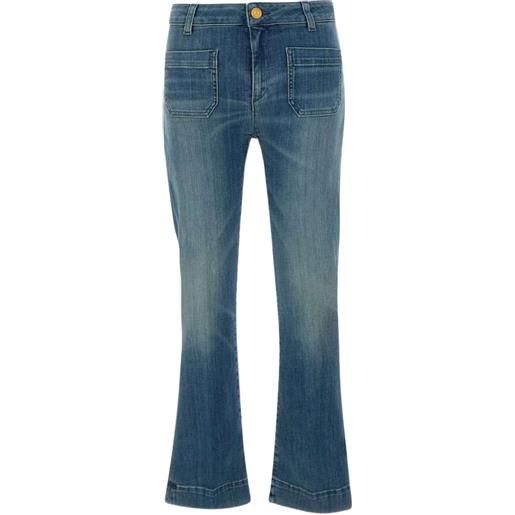 Seafarer jeans francoise con tasche applicate - blu