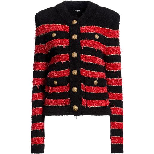 BALMAIN - giubbotto - nero