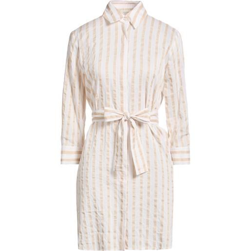 MAZZARELLI - vestito chemisier - beige