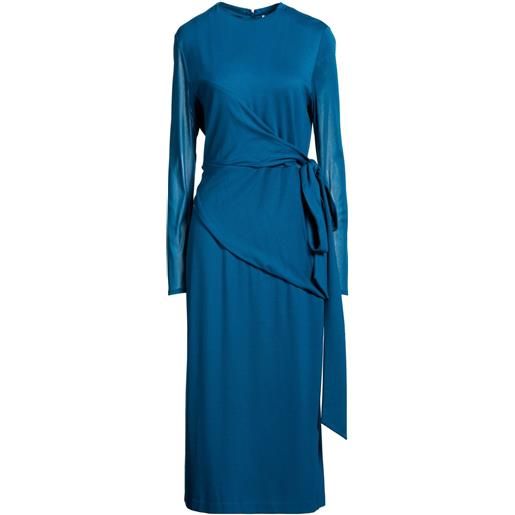DIANE VON FURSTENBERG - tubino - verde petrolio