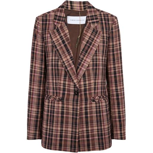 SIMONA CORSELLINI - blazer - nocciola