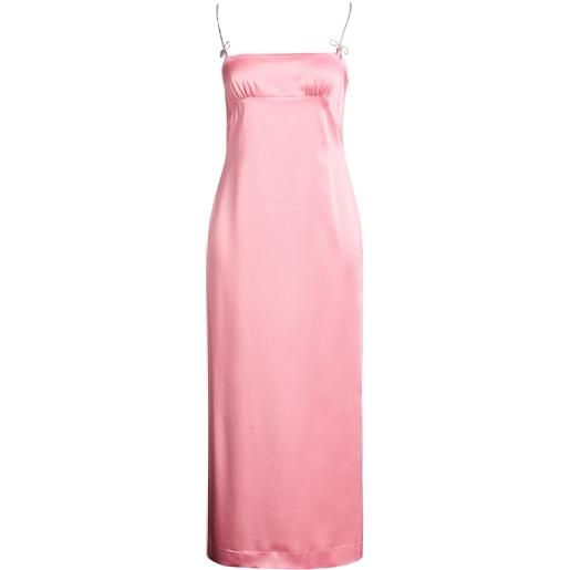 BLUMARINE - slip dress - rosa