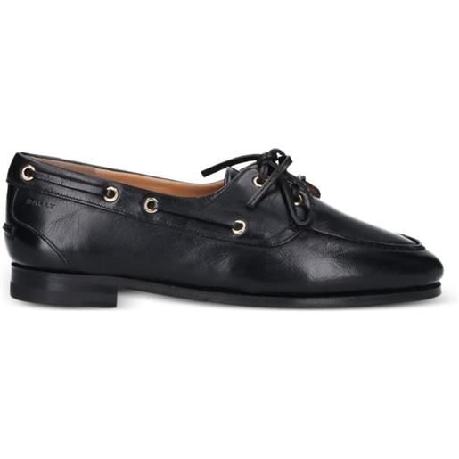 Bally mocassini da barca pathy - nero