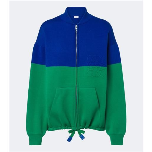 Loewe cardigan anagram in misto cotone