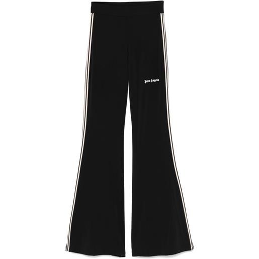 Palm Angels pantaloni con ricamo - nero