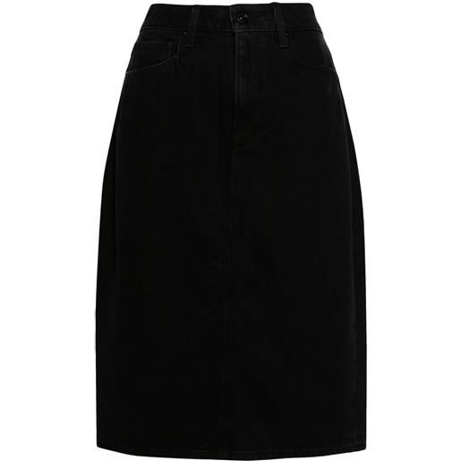 PAIGE gonna midi denim siren - nero