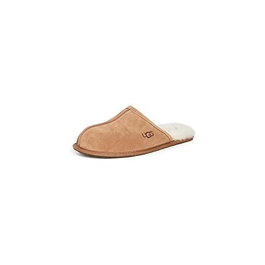 UGG scuff leather slipper pantofole. Uomo