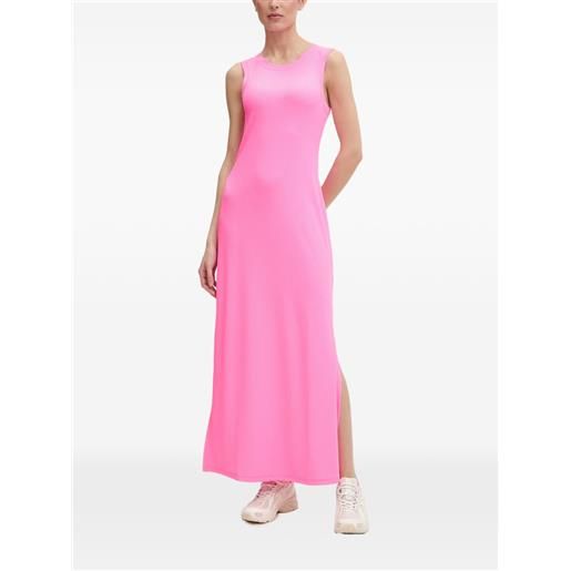 BOGNER FIRE+ICE abito lungo smanicato eleen a coste - rosa