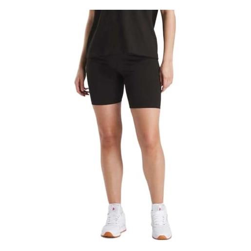 Reebok - frida small logo cycle short, pantaloncini casual donna