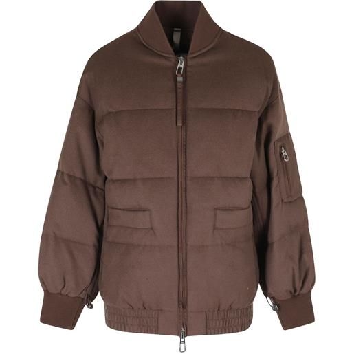 Duno bomber imbottito lynda - marrone