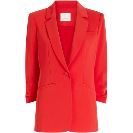 Cinq A Sept blazer crepe khloe - rosso