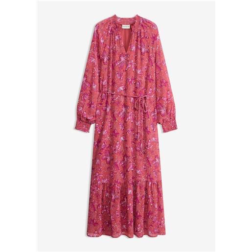 bonprix abito in chiffon-rosso