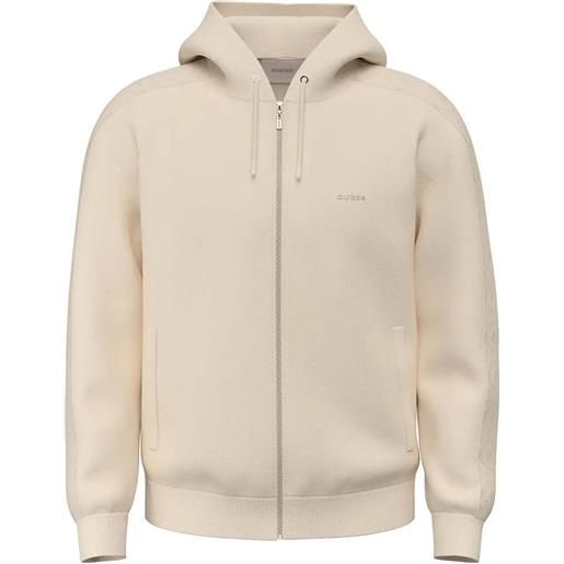 GUESS ATHLEISURE felpa uomo - GUESS ATHLEISURE crema - z6bq08 k6549