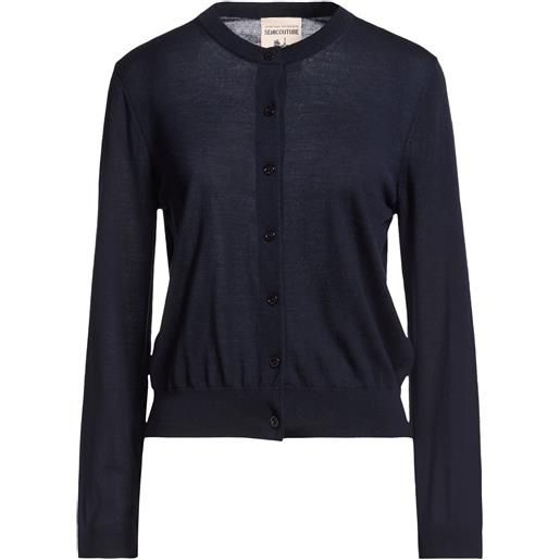 SEMICOUTURE - cardigan - blu navy