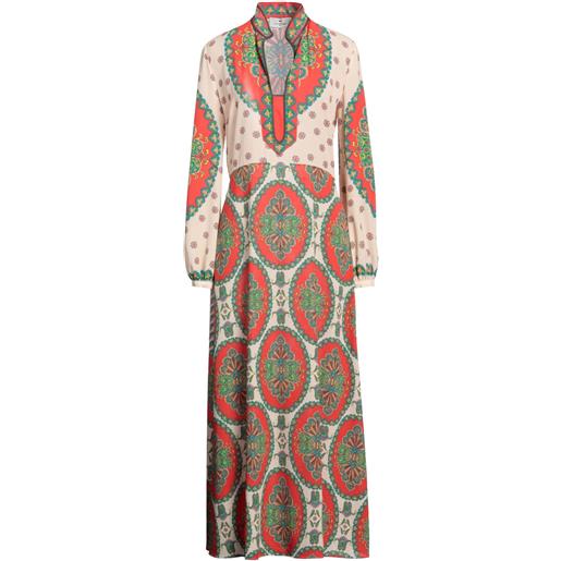 ETRO - vestito lungo - rosso