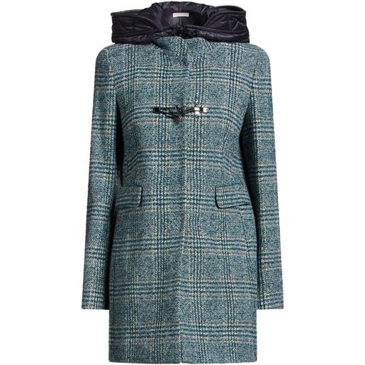 FAY - cappotto - verde petrolio