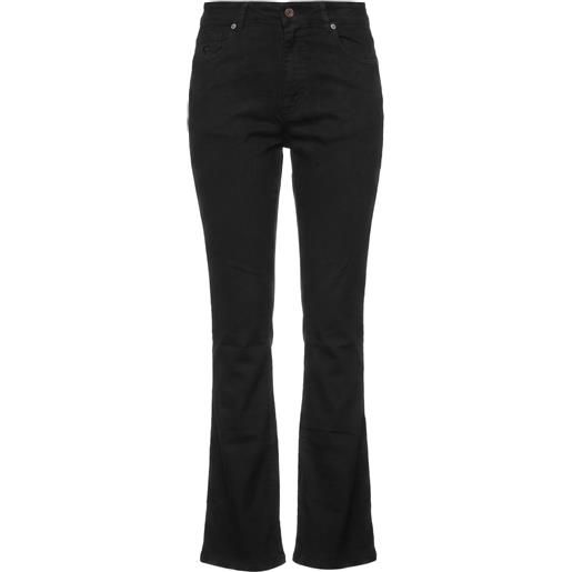 AVANTGAR DENIM by EUROPEAN CULTURE - pantalone - nero