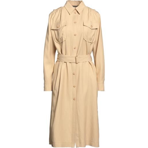 ALBERTA FERRETTI - vestito chemisier - beige