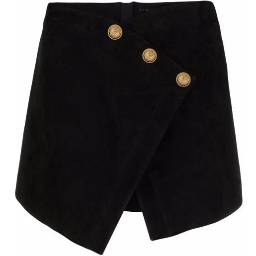 Balmain gonna a portafoglio - nero