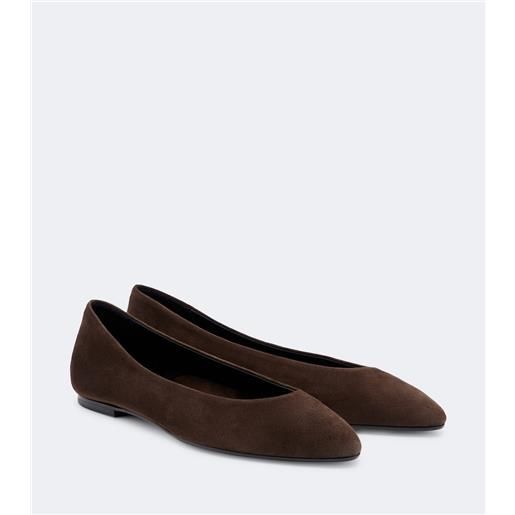 Aeyde ballerine ellie in suede