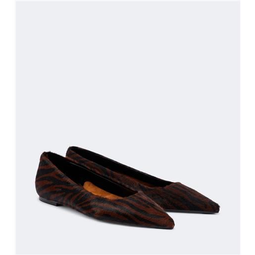 Aeyde ballerine cassy in cavallino
